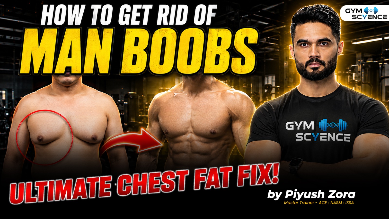 HOW TO GET RID OF MEN BOOBS